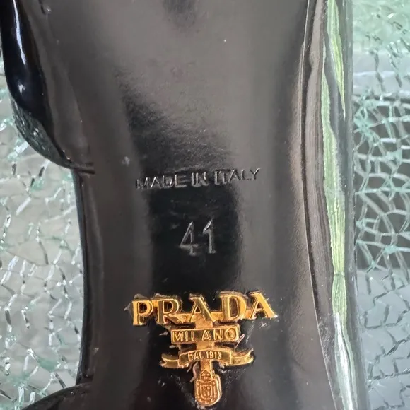 Prada Black Women's Shoes 41
