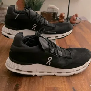 Pre Owned OC Cloudtec Mens Black Size 12 Mesh Lace Up Athletic Shoes