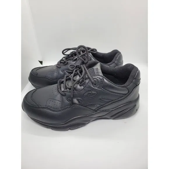 Propét Women's W2034 Stability Sneaker Black 8.5 XX [4E]