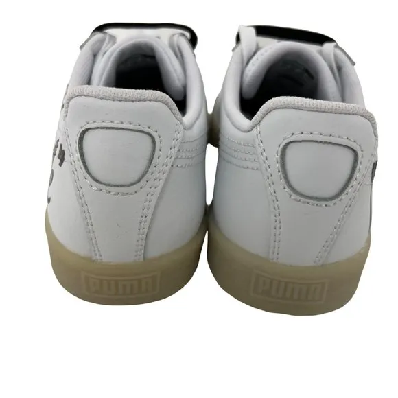 Puma Clyde Signature Ice Gum Sole Leather Shoes 2 Sets Laces size 4.5C