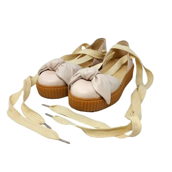 Puma Fenty by Rihanna Bow Ankle Wrap Sneaker-Style Sandal