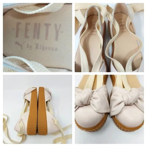 Puma Fenty by Rihanna Bow Ankle Wrap Sneaker-Style Sandal