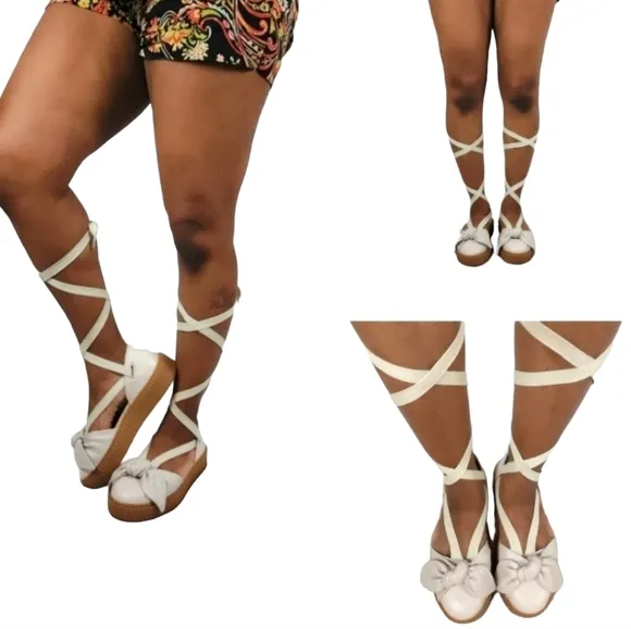 Puma Fenty by Rihanna Bow Ankle Wrap Sneaker-Style Sandal