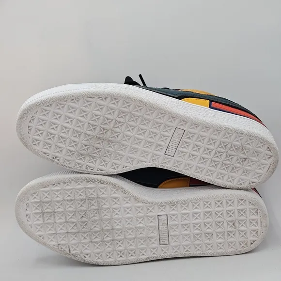 Puma suede layers multicolor shoes size 7