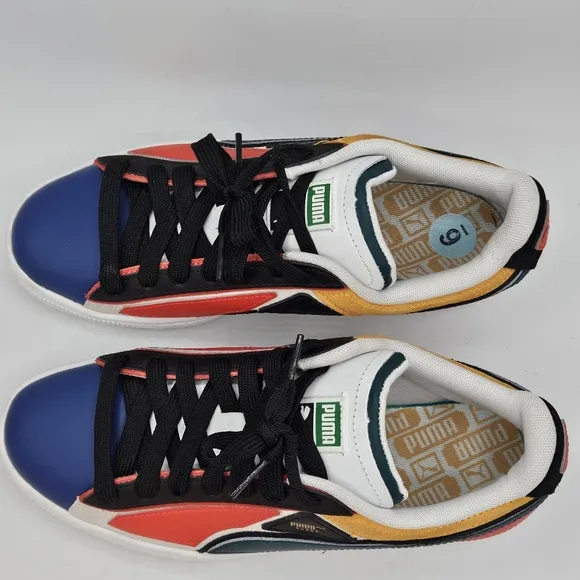Puma suede layers multicolor shoes size 7