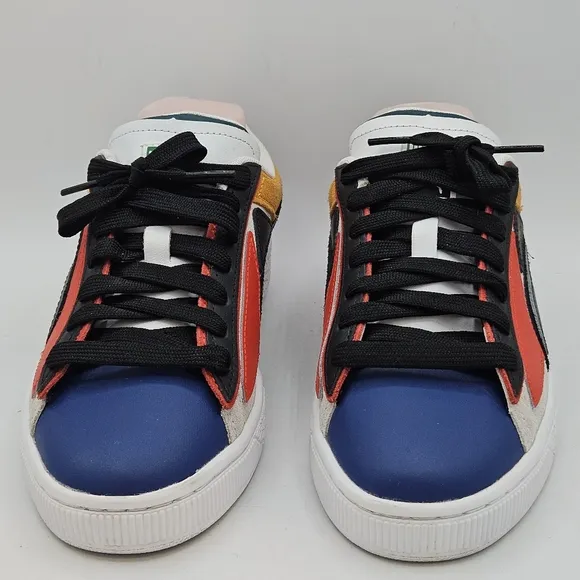 Puma suede layers multicolor shoes size 7