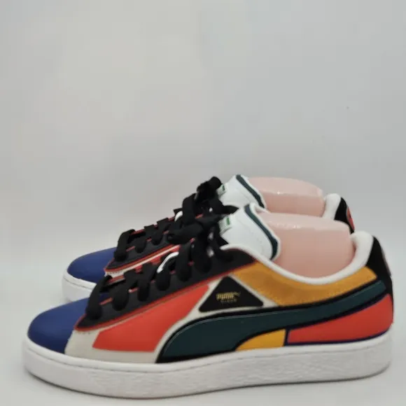 Puma suede layers multicolor shoes size 7