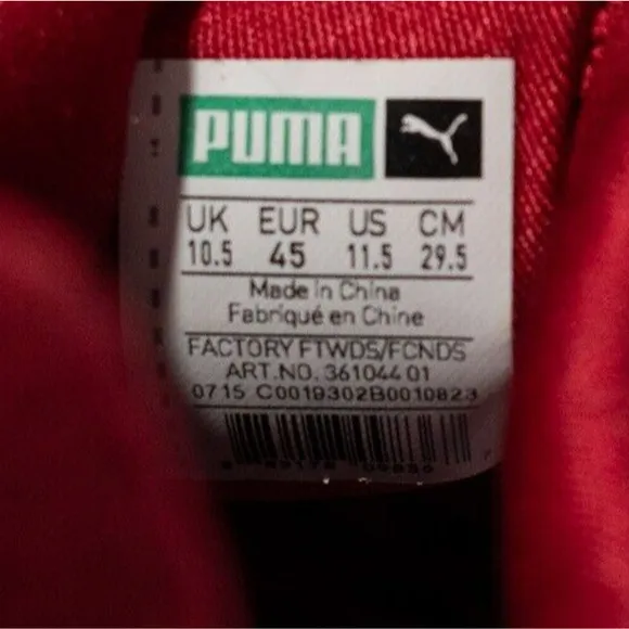 Puma x Sneaker Freaker x Packer Shoes Blaze of Glory 'Bloodbath Jaws’ Sz 11.5