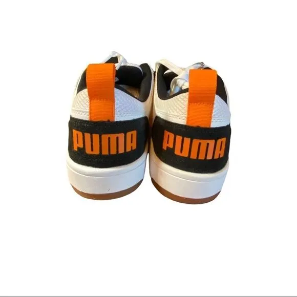 Puma Men's Rebound LayUp Lo Mesh White Black Shoes Sneakers with Box 13