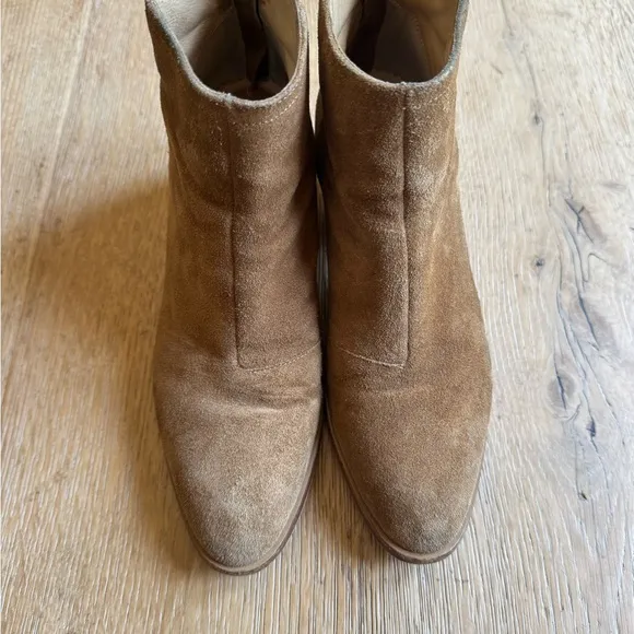 Rag &amp; Bone Wesley tan suede boots sz 7 price firm