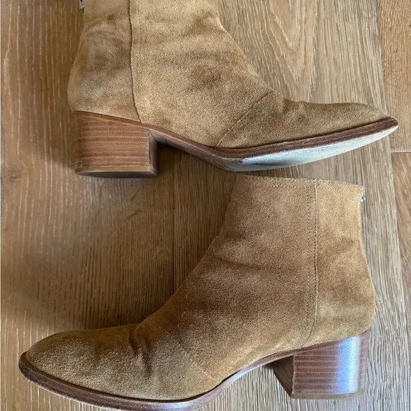 Rag &amp; Bone Wesley tan suede boots sz 7 price firm