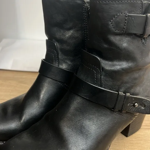 Rag and bone New York women’s Black Leather Ankle Boots size 37