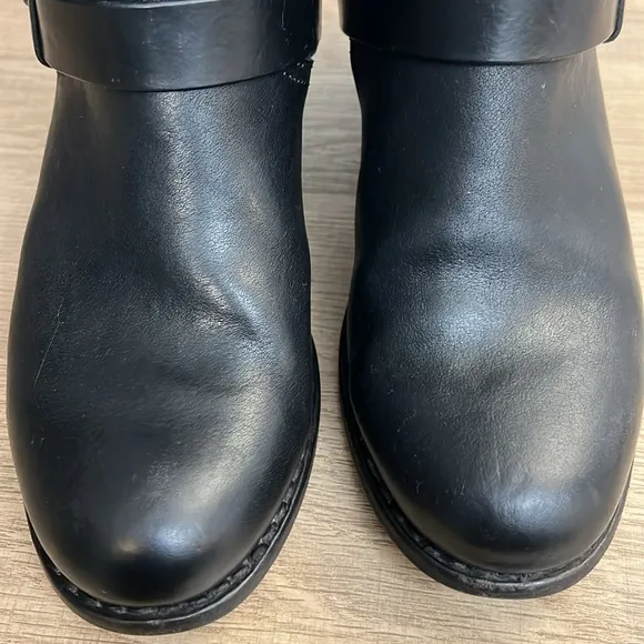 Rag and bone New York women’s Black Leather Ankle Boots size 37