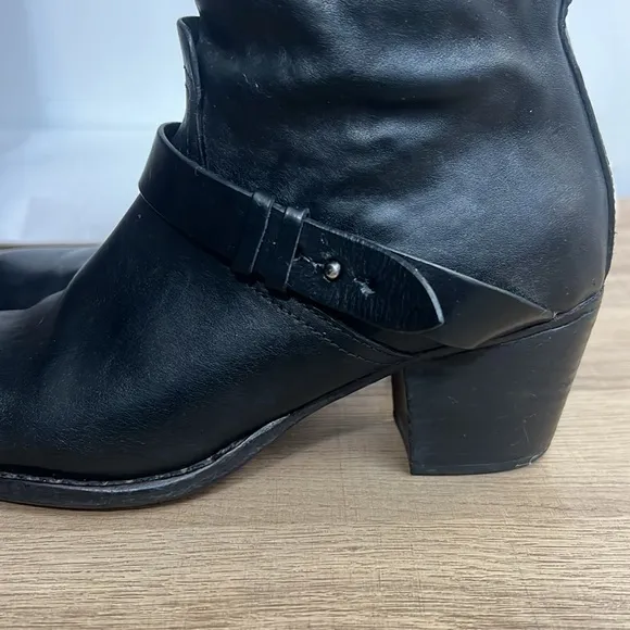 Rag and bone New York women’s Black Leather Ankle Boots size 37