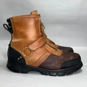 Ralph Lauren Polo Sport Men's Size 11D Conquest Hi II Brown Leather Boots