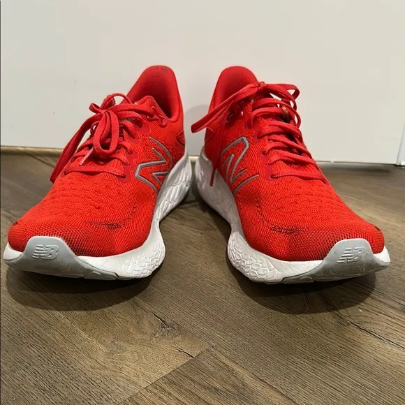Red New Balance 1080 v12 Running Shoes men’s 10.5