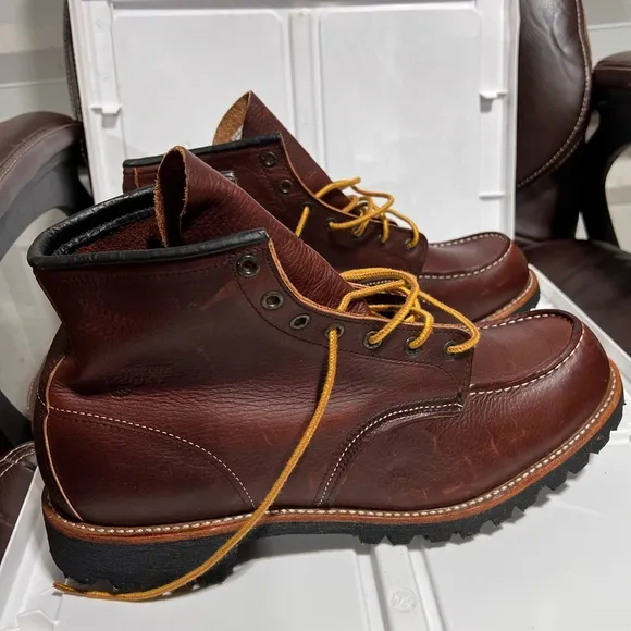 Red Wing Heritage 8146 Roughneck 6” Boots in Briar Men’s Size US 13D Made in USA
