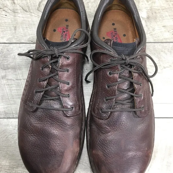 Red Wing Shoes 6704 Mens StitchMax Aluminum Toe Oxfords Leather Lace Up Shoes 11
