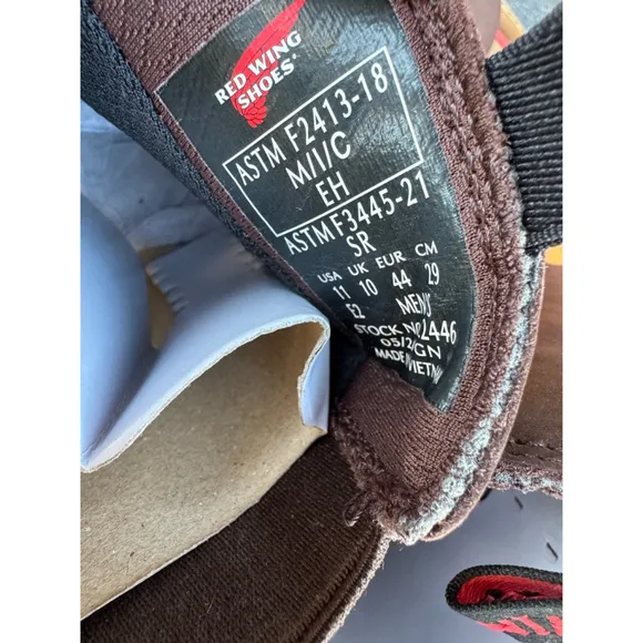Red Wings Boots Size 11