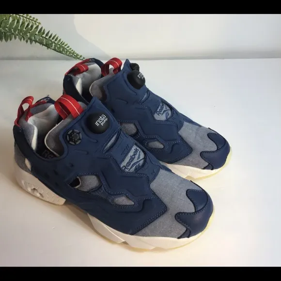 REEBOK FURY INSTA PUMP X BILLIONAIRE BOYS CLUB SHOES RARE COLOR COMBO LTD 8.5