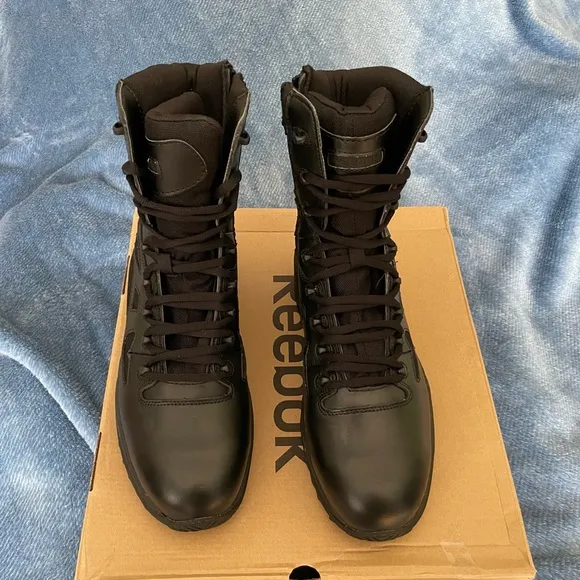 Reebok Men's Black Tactical Boots