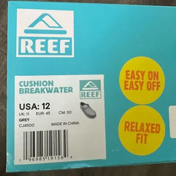Reef Cushion Breakwater Boat Shoes-Size 12