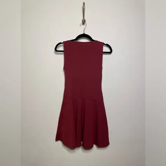 REFORMATION Mayve Knit Dress in Chianti