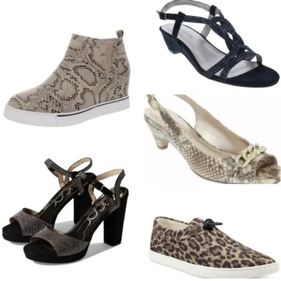 RESELLER WHOLESALE 10 PAIR SHOE BUNDLE ALL NEW WOMENS SIZES 6-11 SPRING/SUMMER