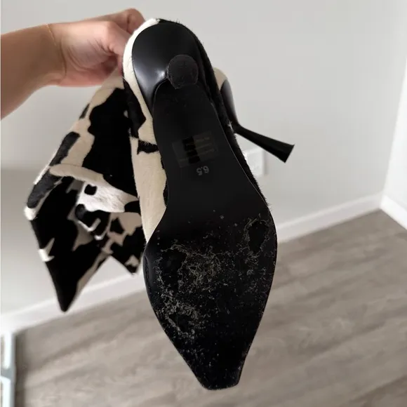 Revolve Black and White Women's Boots