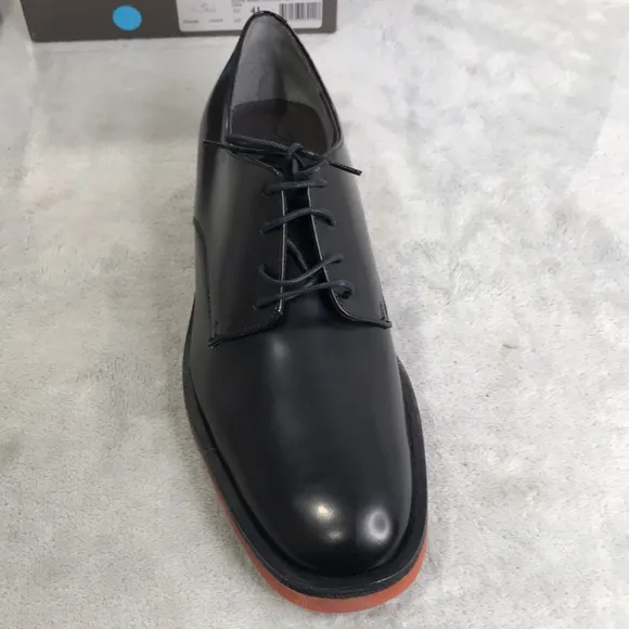 Robert Clergerie Men's Glazed Leather Lace up Dress Shoes Size 8