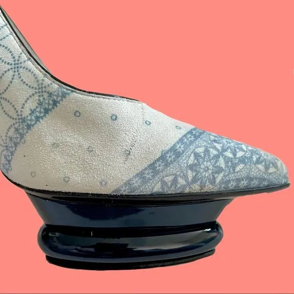 Roberto Cavalli Platform Slingback Runway Shoes