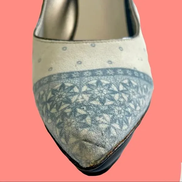 Roberto Cavalli Platform Slingback Runway Shoes