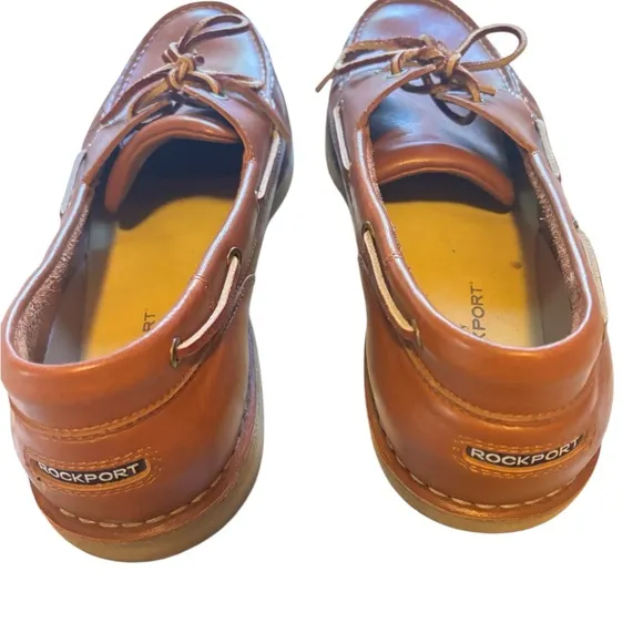 Rockport Men's Brown Boat Shoes Size 14 Excellent condition