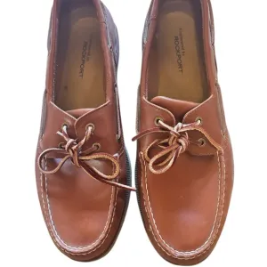 Rockport Men's Brown Boat Shoes Size 14 Excellent condition