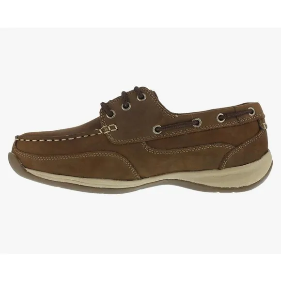 Rockport Works Men's Sailing Club Boat Shoe: Comfort and Safety Combined SZ 6W