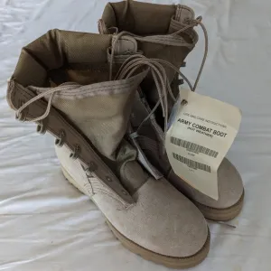 Rocky Army Combat Boots Hot Weather Vibram Sole