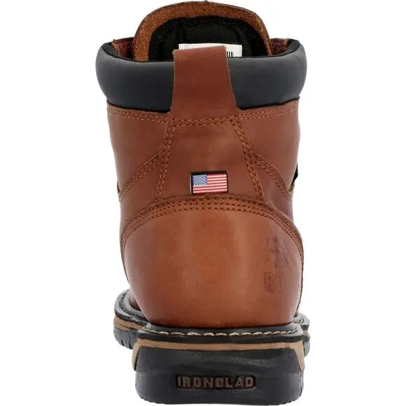 Rocky Mens IronClad Waterproof Brown Boots (NWT)