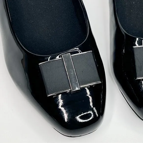 ROS HOMMERSON Black Dress Shoe Leather Slip-on 9.5 W