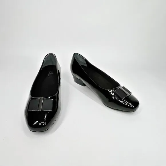 ROS HOMMERSON Black Dress Shoe Leather Slip-on 9.5 W