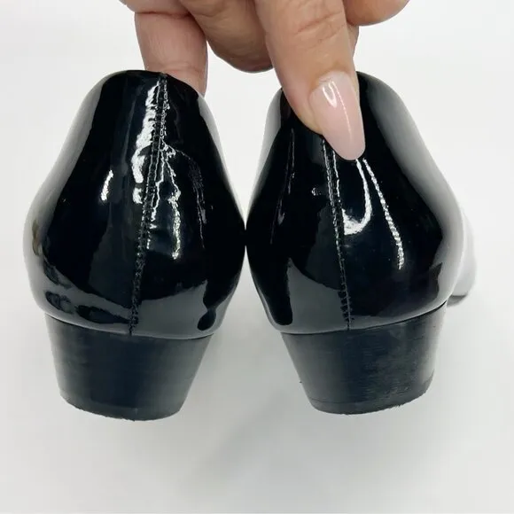 ROS HOMMERSON Black Dress Shoe Leather Slip-on 9.5 W