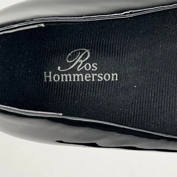 ROS HOMMERSON Black Dress Shoe Leather Slip-on 9.5 W