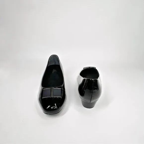 ROS HOMMERSON Black Dress Shoe Leather Slip-on 9.5 W