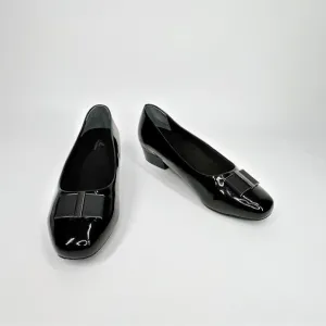ROS HOMMERSON Black Dress Shoe Leather Slip-on 9.5 W