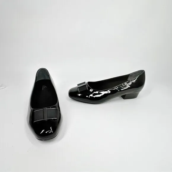 ROS HOMMERSON Black Dress Shoe Leather Slip-on 9.5 W