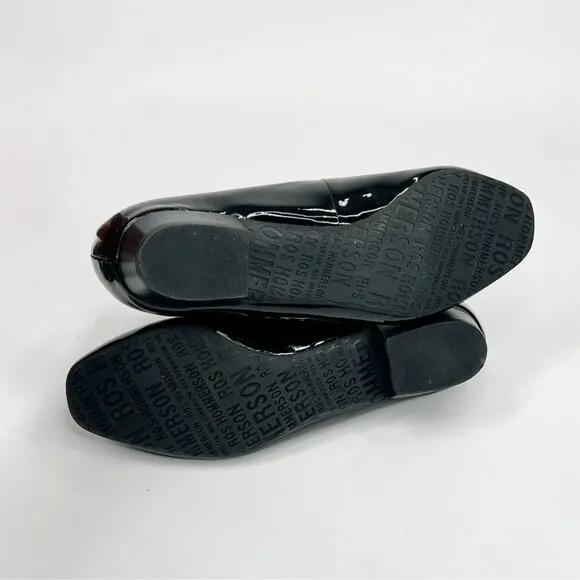 ROS HOMMERSON Black Dress Shoe Leather Slip-on 9.5 W