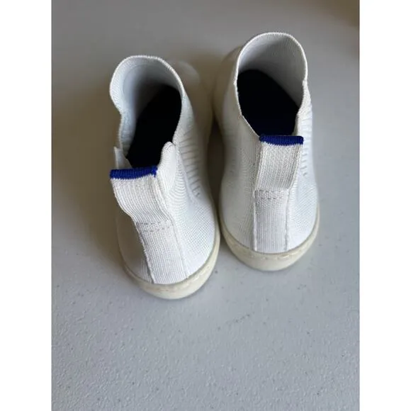 Rothy's Ankle Boots Shoes 7 Womens The Chelsea White Pull On