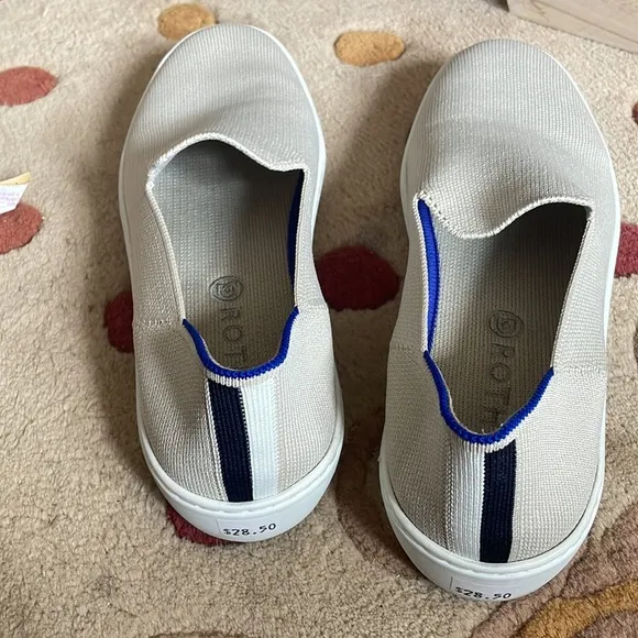 Rothy’s Antique White The Original Slip On Sneaker Women's US Size 9