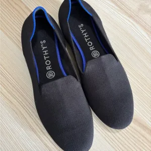 Rothy's Black Slip-On Shoes