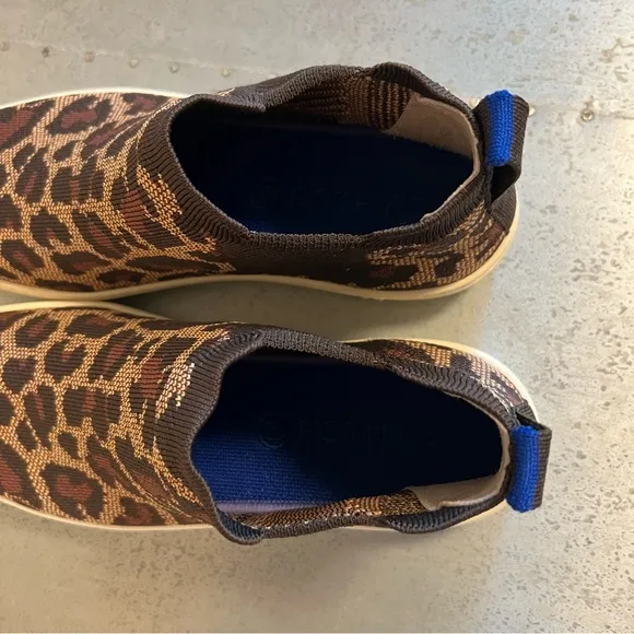 Rothy's Leopard Chelsea Boots, 9.5