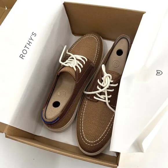 ROTHY'S Men's The Ravello Boat Shoe Size 10